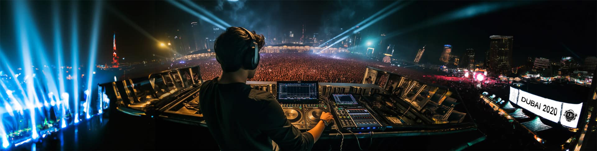 DJ GerreG live open air festival Dubai 2020