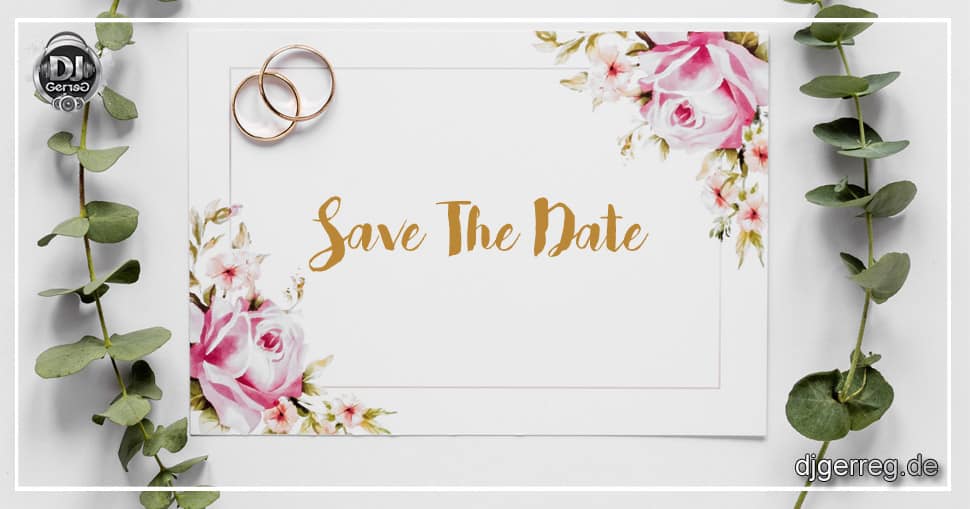 Save The Date Karten verschicken
