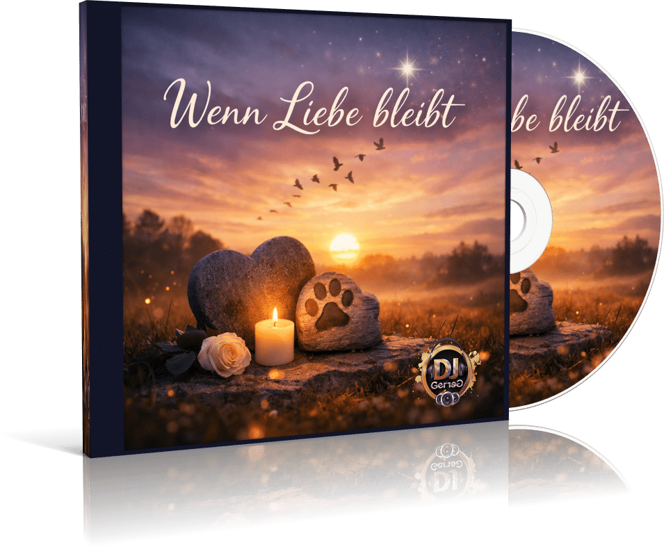DJ GerreG feat. K.I.N.D. Voices - Wenn Liebe bleibt Cover CD Box mit CD