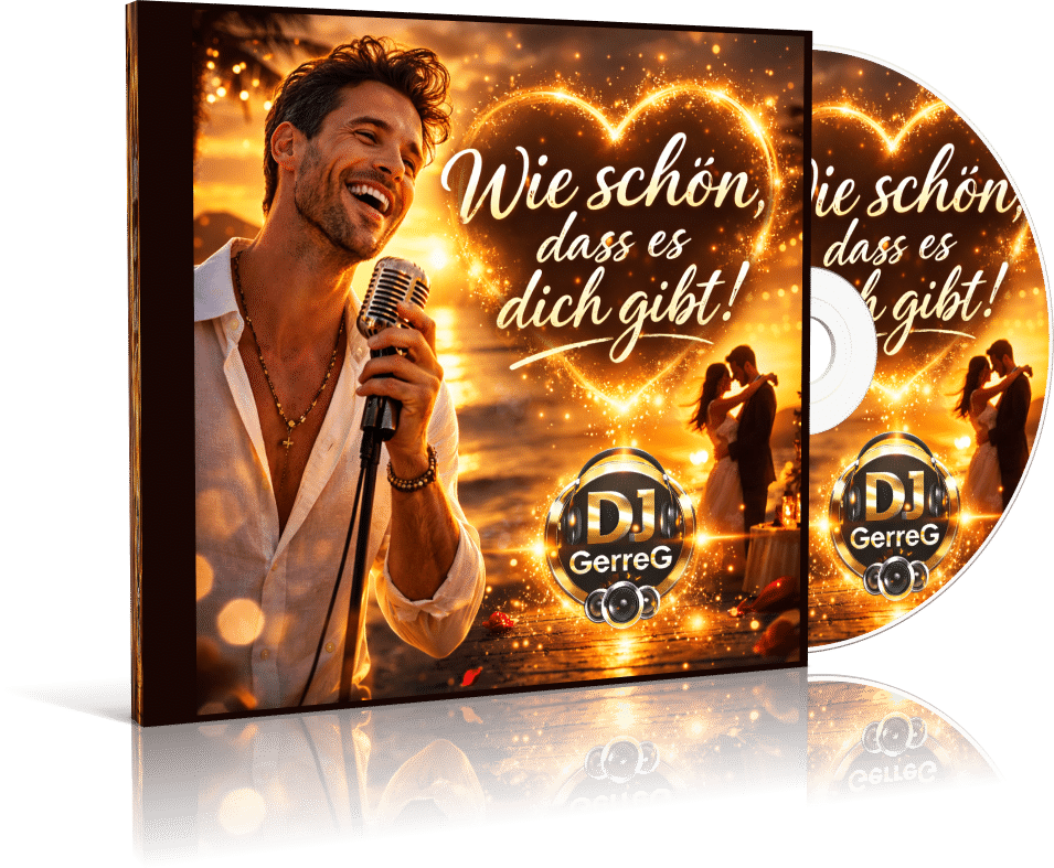 DJ GerreG - Wie schön, dass es dich gibt Cover CD-Box mit CD v2