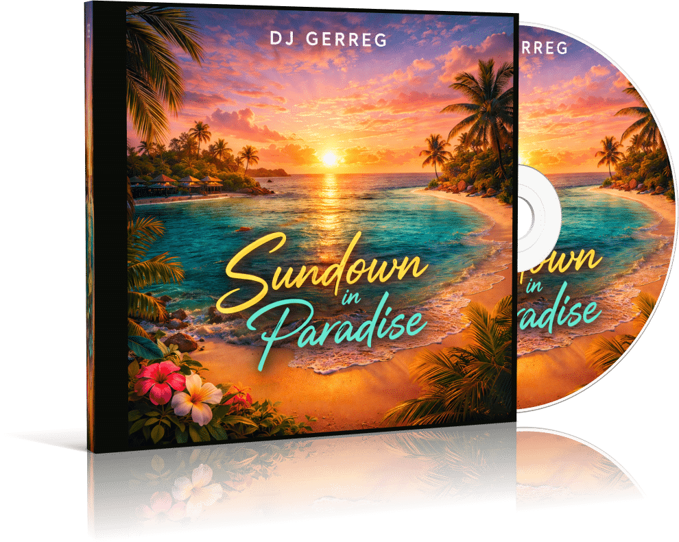 Sundown in Paradise Cover Cofanetto CD con CD