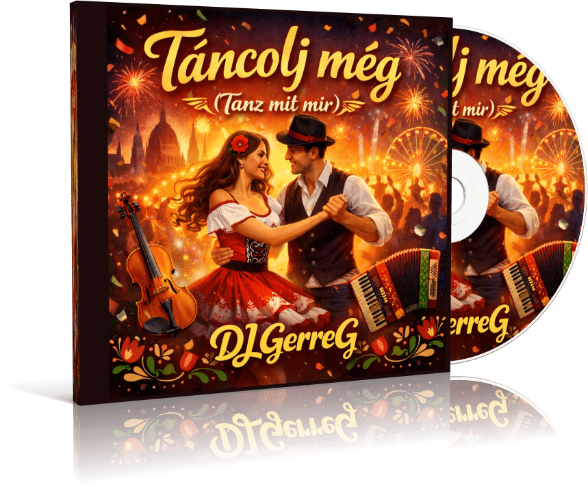 DJ GerreG - Táncolj még (Baila conmigo) Caja de CD con CD