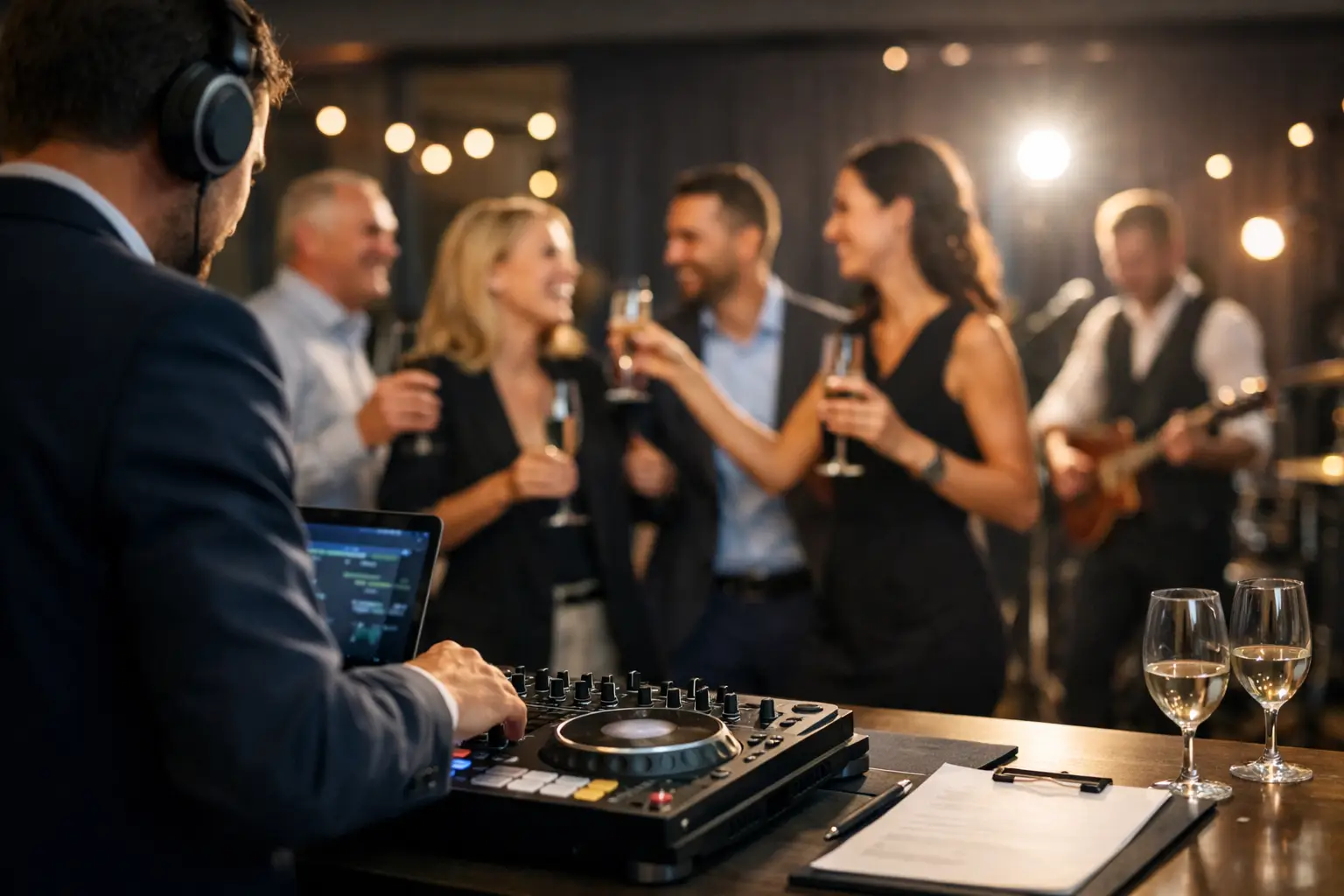 Organización profesional de música para la fiesta de la empresa