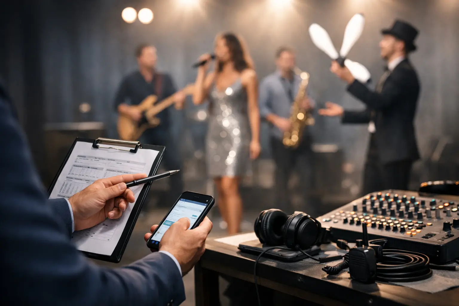 Event Entertainment richtig koordinieren