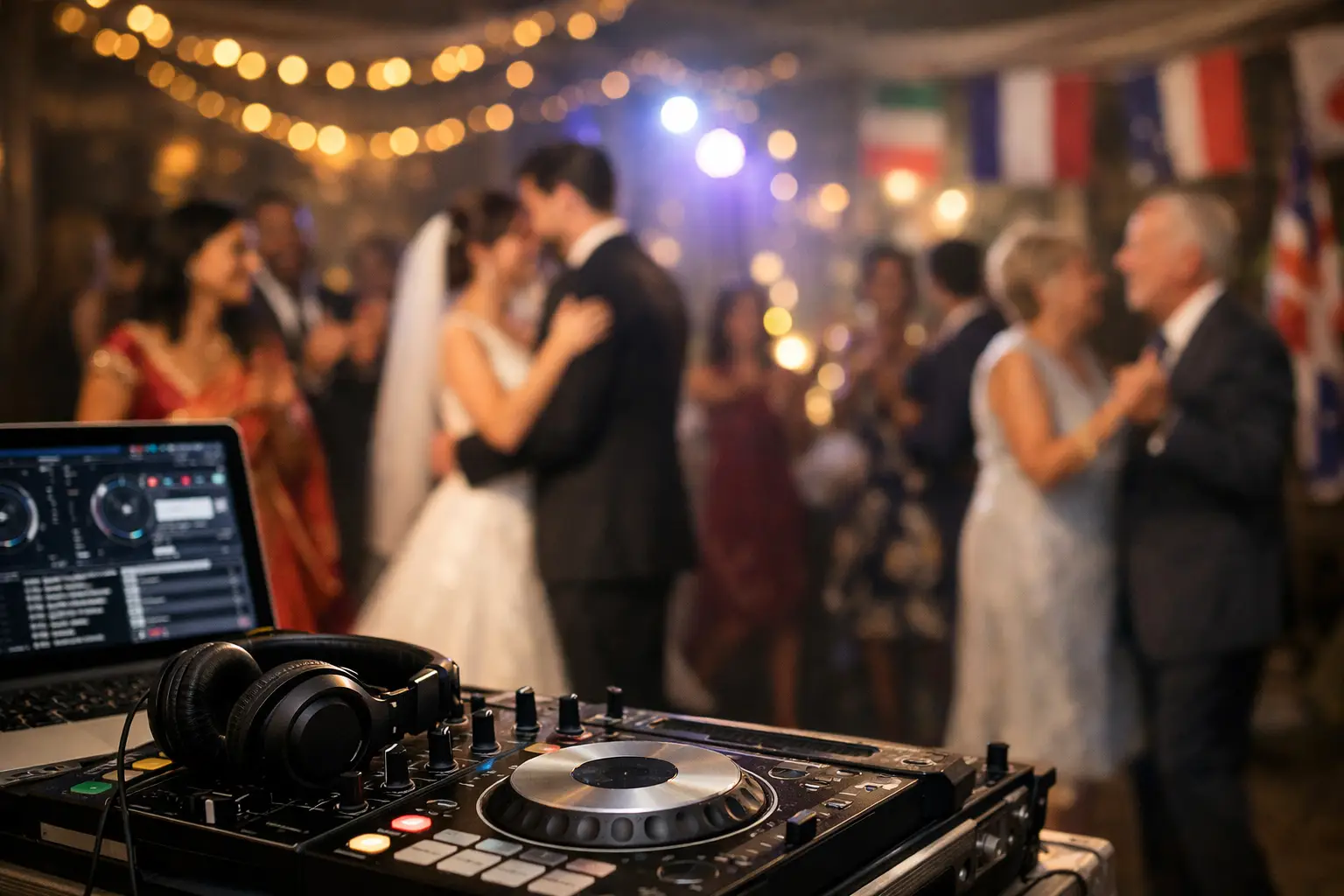 Sample music mix for an international wedding