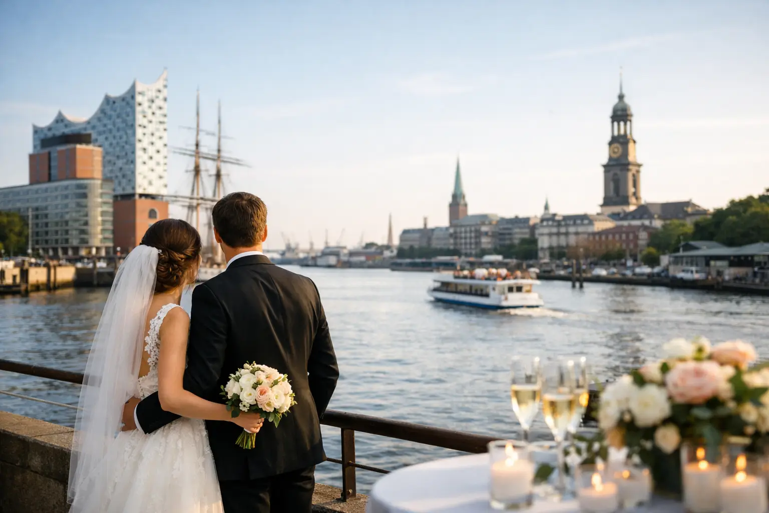 Hochzeitsfeier in Hamburg richtig planen