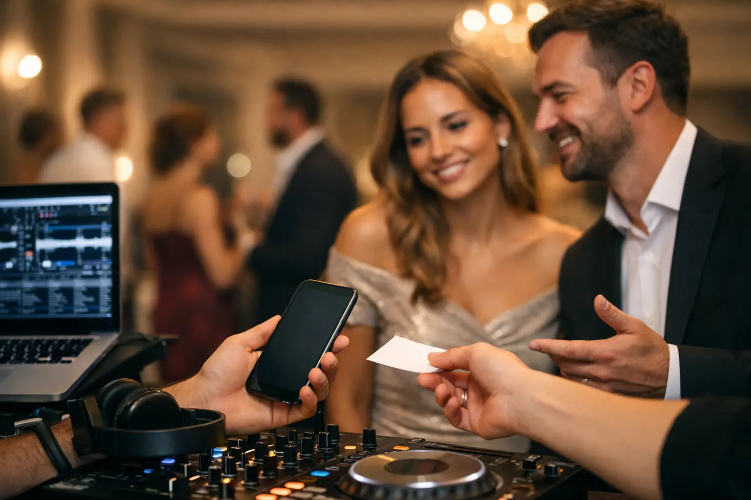 Integrate song requests elegantly into the event