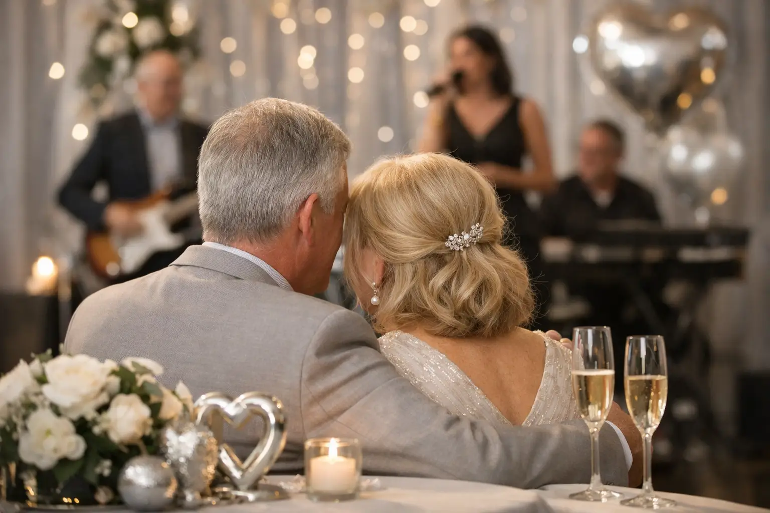 What music is suitable for a silver wedding anniversary?